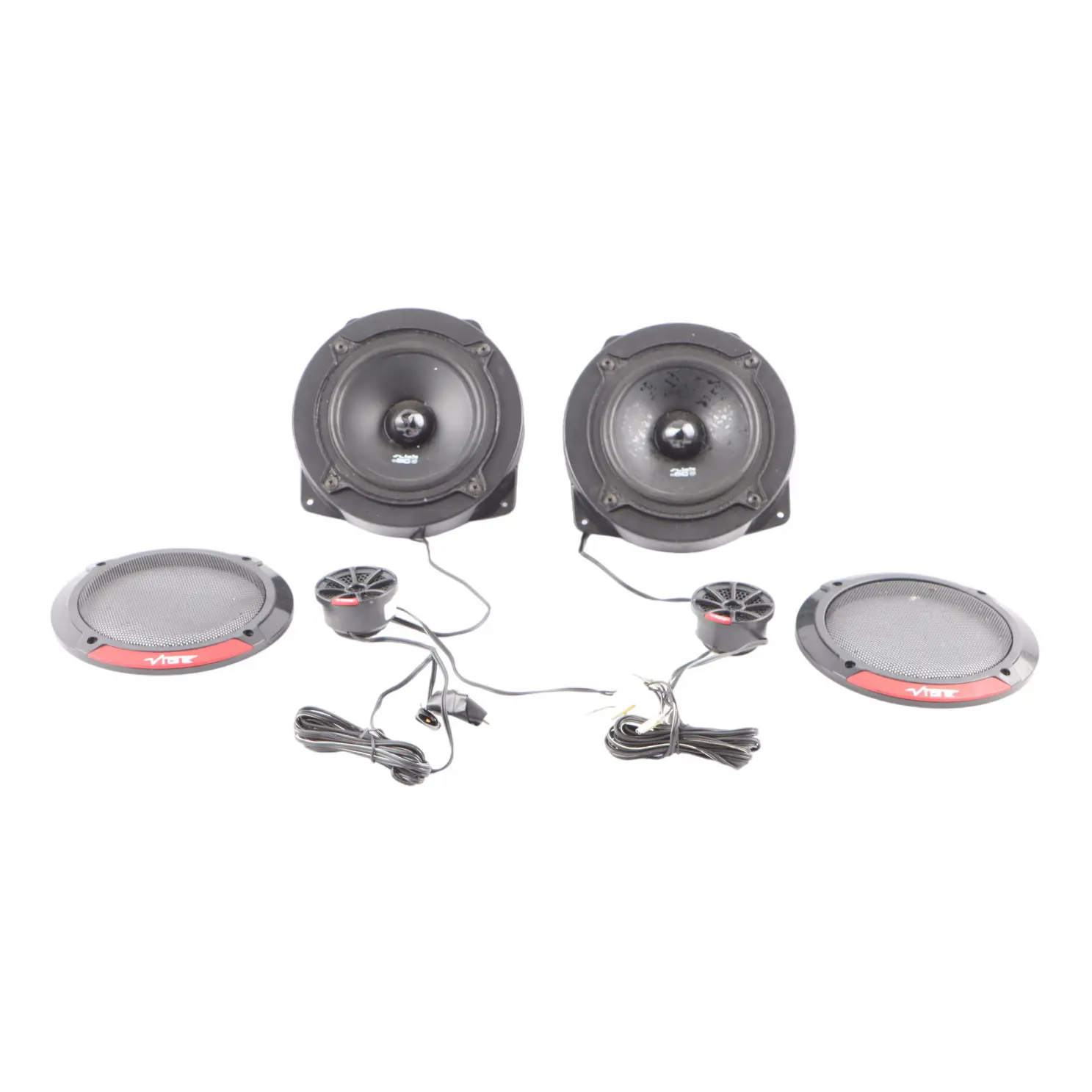 Genuine VIBE Slick S5 Triaxial Stereo Car Audio Speakers 240W Set
