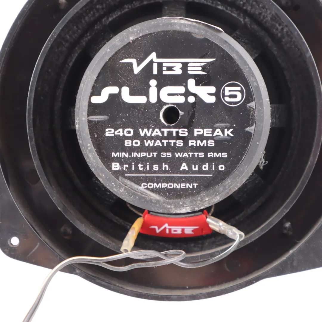 Genuine VIBE Slick S5 Triaxial Stereo Car Audio Speakers 240W Set to with Part number VIBE Slick S5C Genuine VIBE Slick S5 Triaxial Stereo Car Audio Speakers 240W Set - SKU VIBE Slick S5C - Part number VIBE Slick S5C