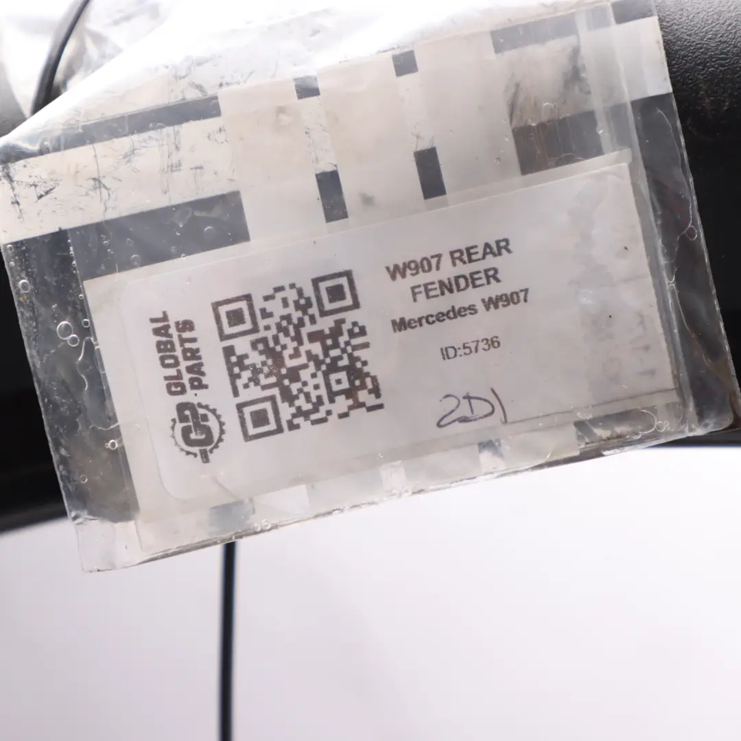 W907 Copertura paraspruzzi posteriore per passaruota per Mercedes Sprinter con numero di parte W907 REAR FENDER Mercedes Sprinter W907 Copertura paraspruzzi posteriore per passaruota - SKU W907-REAR-FENDER - Numero di parte W907 REAR FENDER