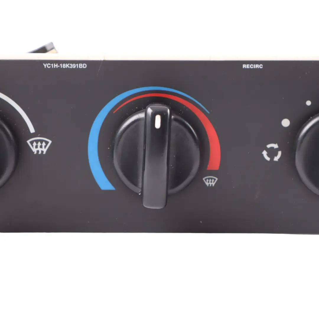 Ford Transit Climate Control Panel Heater Switch Unit - SKU YC1H18D451A - Part number YC1H18D451A