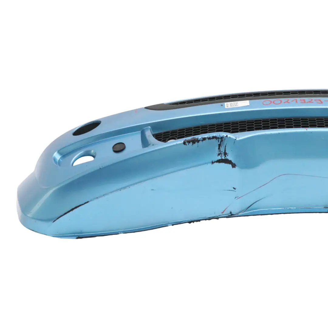 paraurti anteriore Electric Blue Metallic - 870 per Mini Cooper R50 R52 R53 JCW Aero con numero di parte 0021929 Mini Cooper R50 R52 R53 JCW Aero paraurti anteriore Electric Blue Metallic - 870 - SKU 0021929-ELB - Numero di parte 0021929