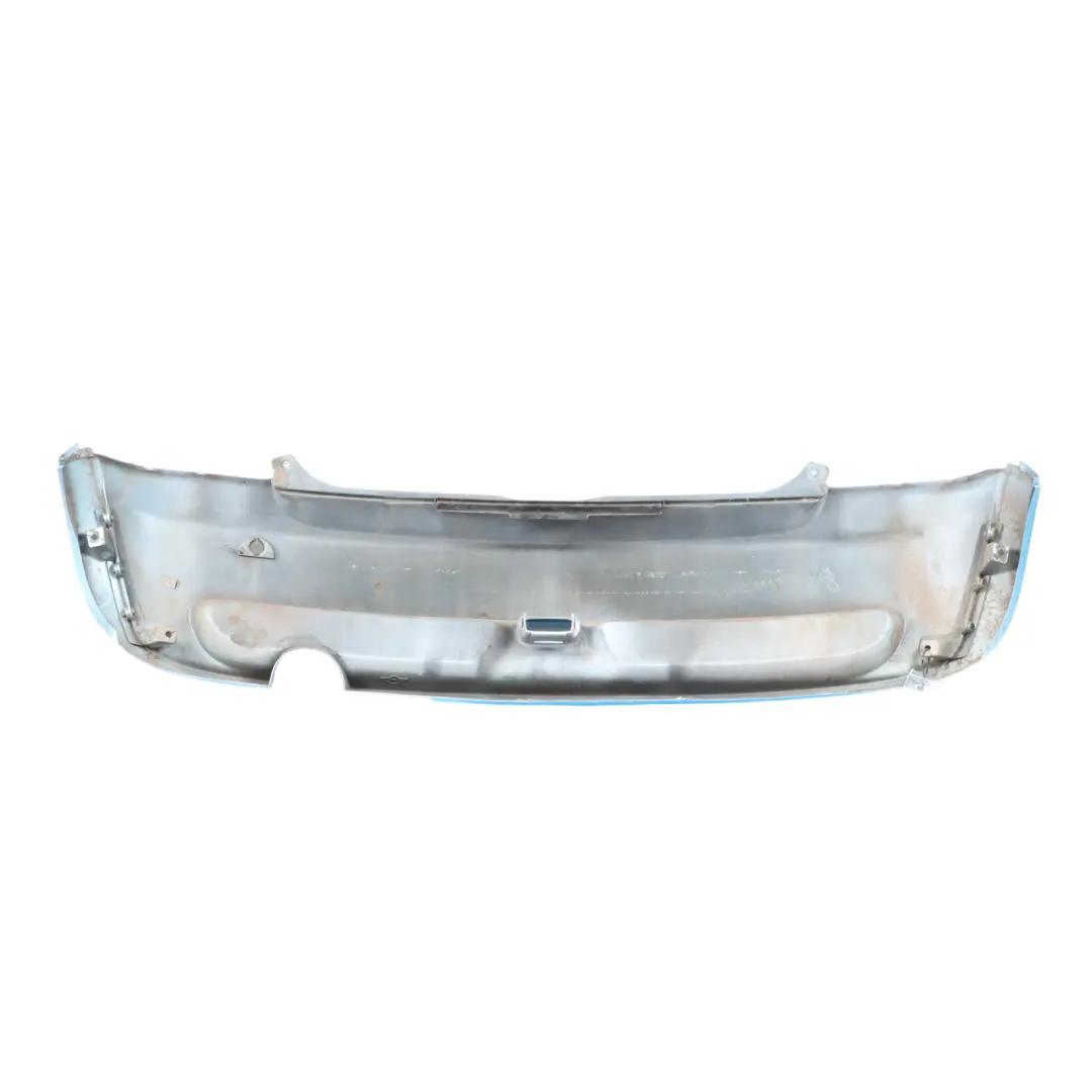 Bumper JCW Aerokit Trim Panel Cover Electric Blue Metallic - 870 to Mini R50 Rear with Part number 0021931 Mini R50 Rear Bumper JCW Aerokit Trim Panel Cover Electric Blue Metallic - 870 - SKU 0021931-ELB - Part number 0021931
