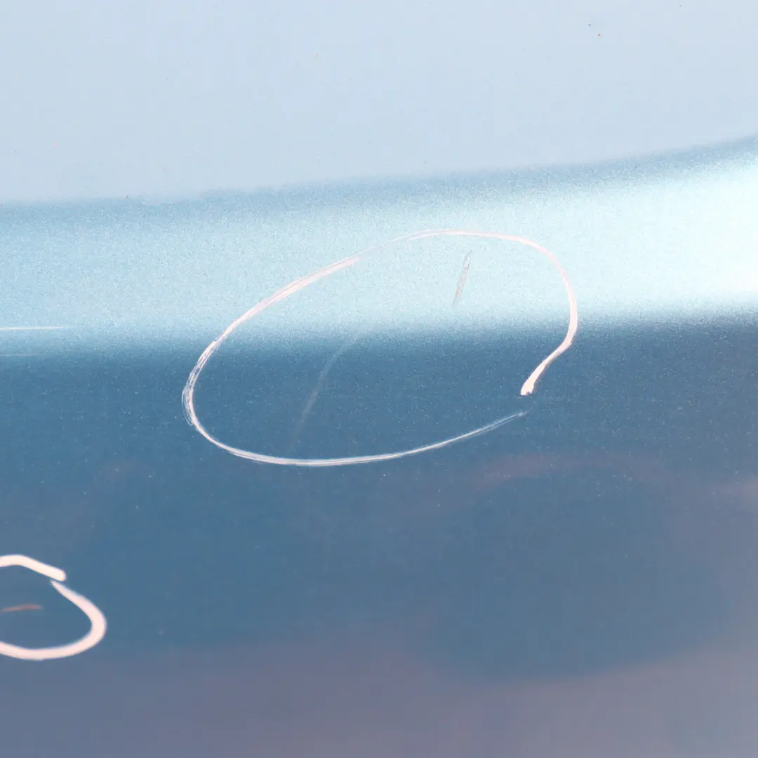 Bumper JCW Aerokit Trim Panel Cover Electric Blue Metallic - 870 to Mini R50 Rear with Part number 0021931 Mini R50 Rear Bumper JCW Aerokit Trim Panel Cover Electric Blue Metallic - 870 - SKU 0021931-ELB - Part number 0021931