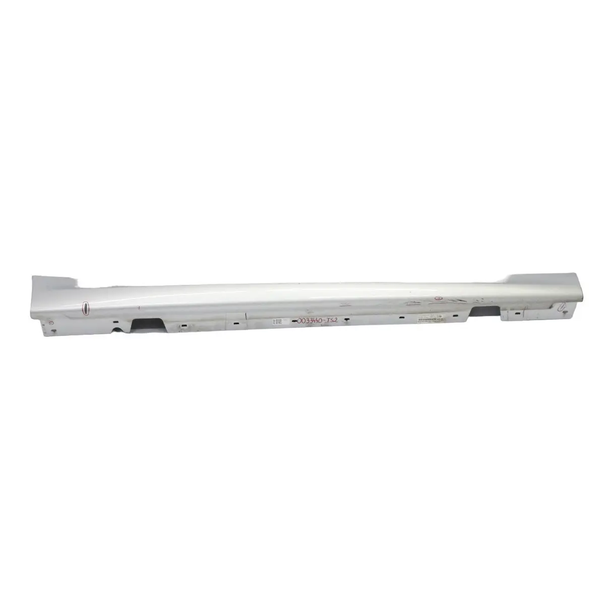 BMW E90 E91 2 M Sport Sill Strip Faldon Lateral Derecho Titansilber Metallic