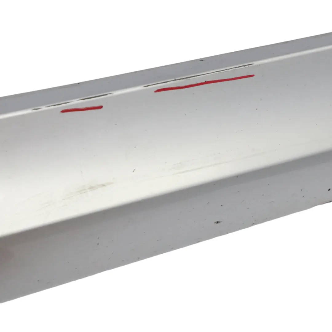 BMW E90 E91 2 M Sport Listello Portiera Gonna Destra Argento-Titanio - 354 - SKU 0033440-TS2 - Numero di parte 0033440