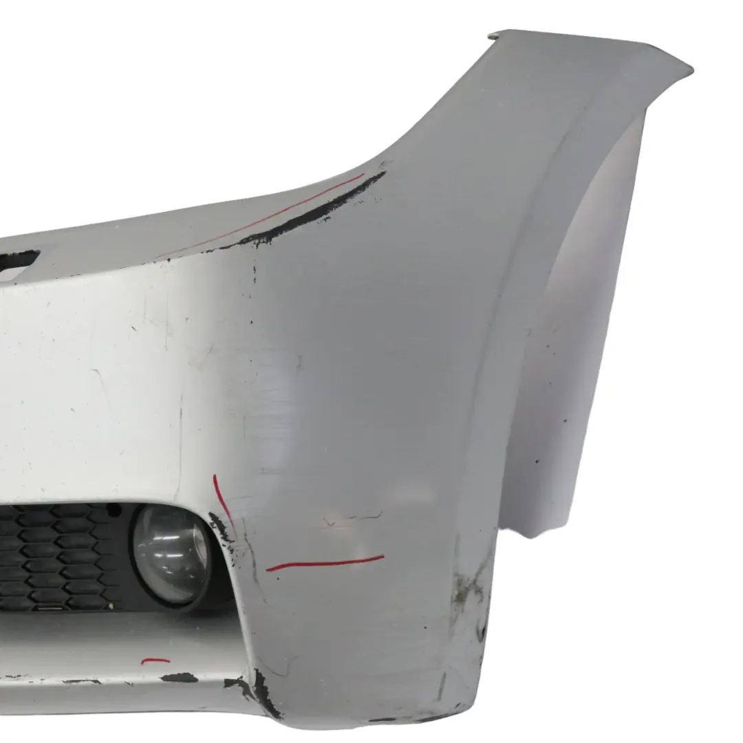 Front Bumper Panel Trim M Sport Complete E91 Titansilber Silver - 354 to BMW E90 with Part number 0033538 BMW E90 Front Bumper Panel Trim M Sport Complete E91 Titansilber Silver - 354 - SKU 0033538-TS - Part number 0033538