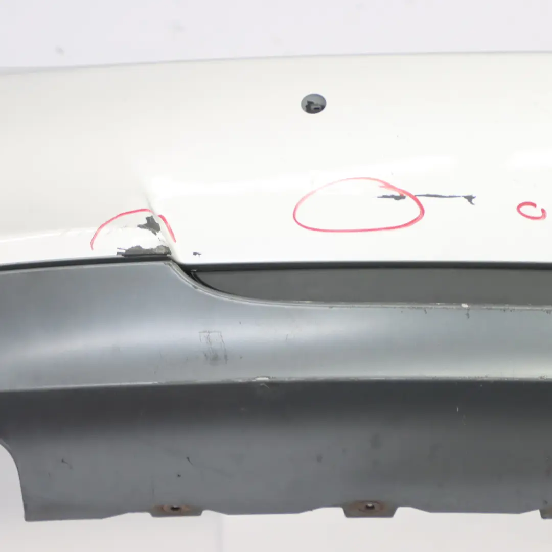 BMW E90 Zderzak Tylny M-Pakiet Titansilber Srebrny Metalik - 354 - SKU 0033541-TS3 - Numer Części 0033541