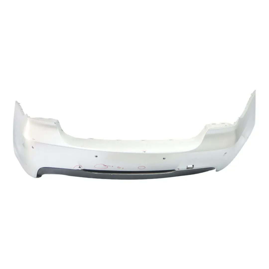 Bumper BMW E90 Trim Panel M Sport PDC Titansilber Titan Silver Silber 354 to Rear with Part number 0033541 Rear Bumper BMW E90 Trim Panel M Sport PDC Titansilber Titan Silver Silber 354 - SKU 0033541-TS3 - Part number 0033541