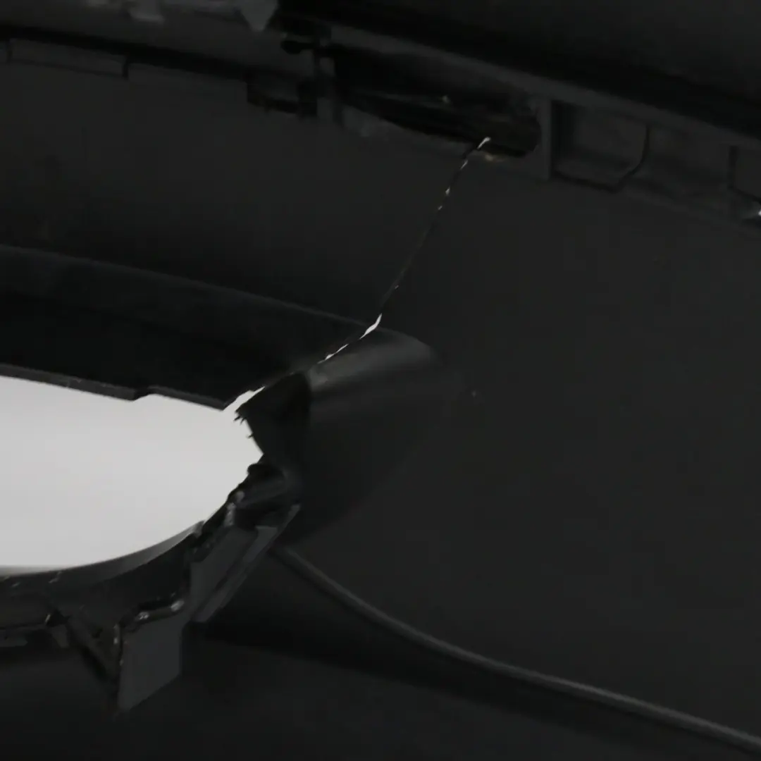 BMW E81 E87 LCI Front Bumper Trim Black Sapphire Metallic - 475 - SKU 0035909-BS1 - Part number 0035909