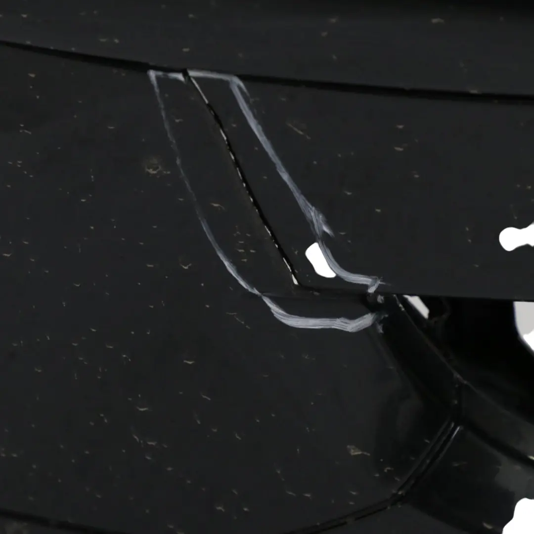 BMW E81 E87 LCI Front Bumper Trim Black Sapphire Metallic - 475 - SKU 0035909-BS1 - Part number 0035909