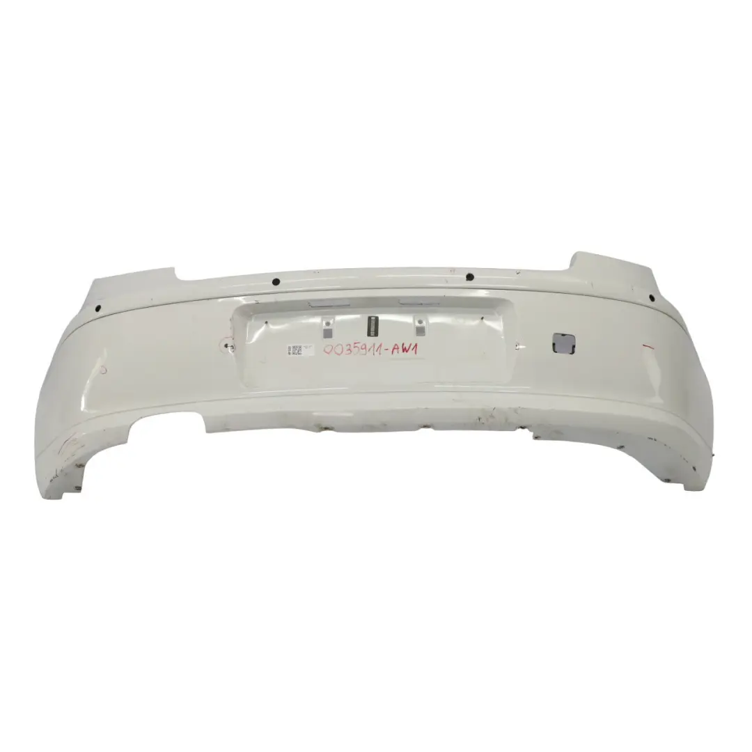 BMW E81 E87 LCI Rear Bumper Trim Panel Alpinweiss Alpine White - 300 - SKU 0035911-AW1 - Part number 0035911