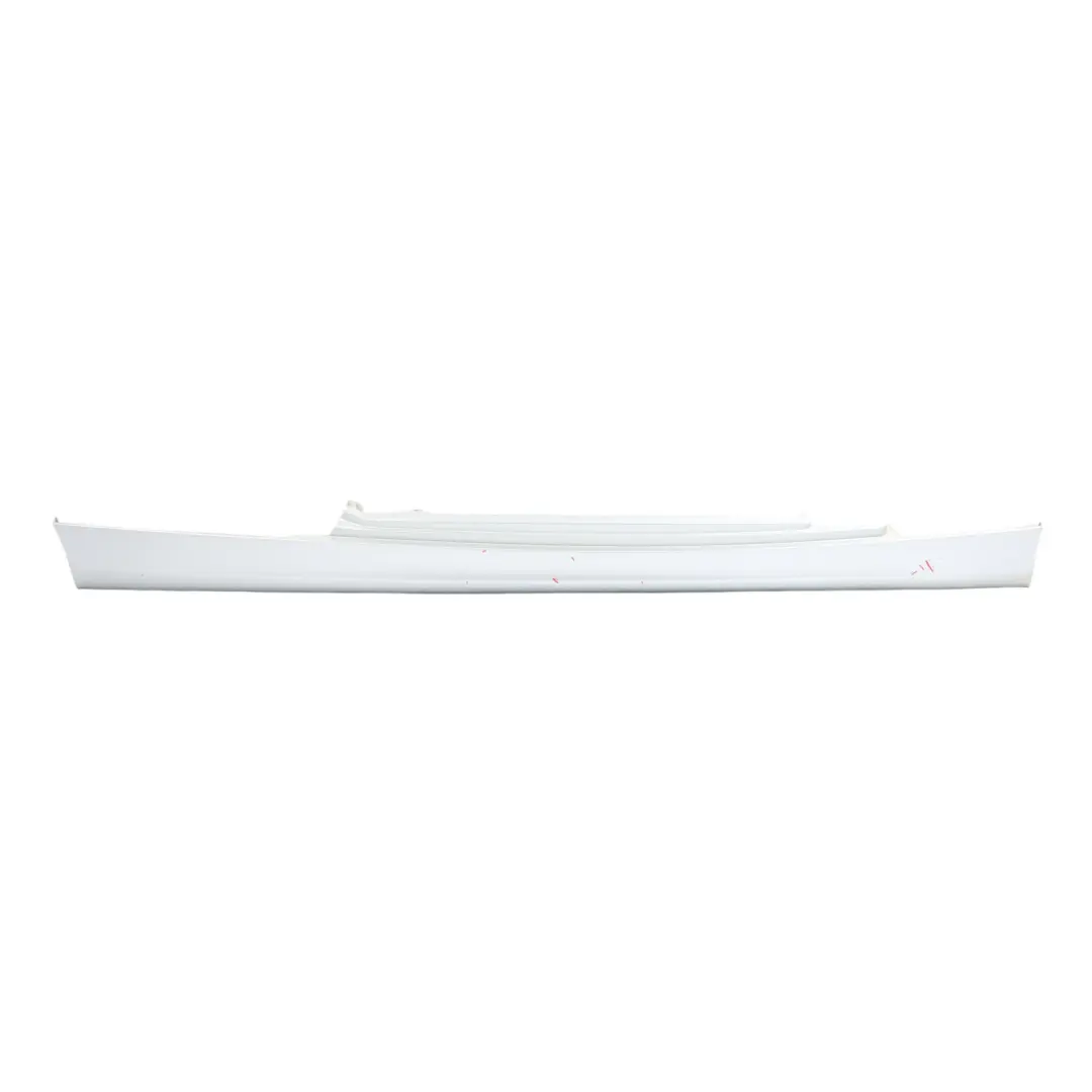 BMW E81 E82 E88 Sill strip side skirt right Titansilber Silver - 354 - SKU 0036142-TS - Part number 51770036142