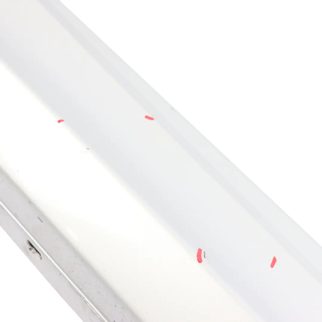 BMW E81 E82 E88 Sill strip side skirt right Titansilber Silver - 354 - SKU 0036142-TS - Part number 51770036142