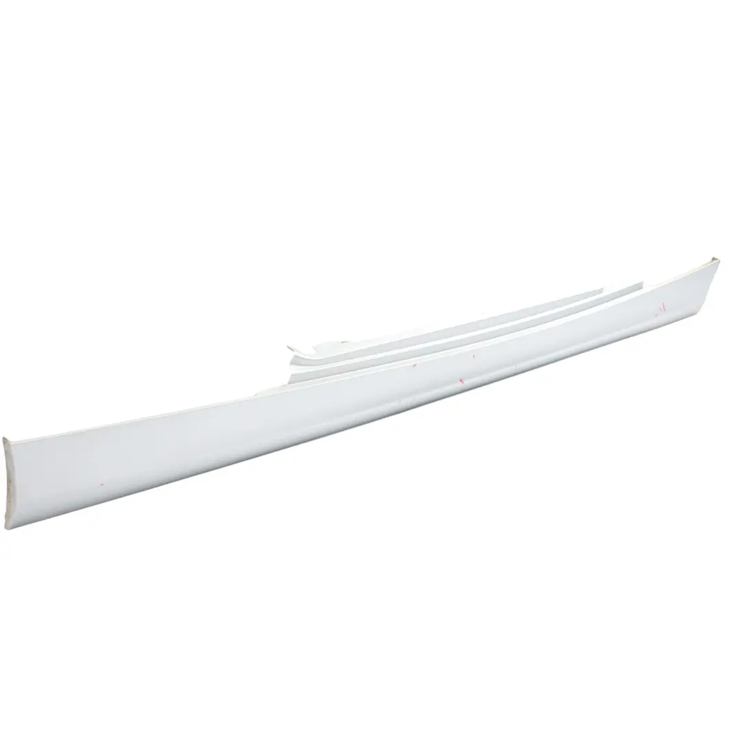 BMW E81 E82 E88 Sill strip side skirt right Titansilber Silver - 354 - SKU 0036142-TS - Part number 51770036142