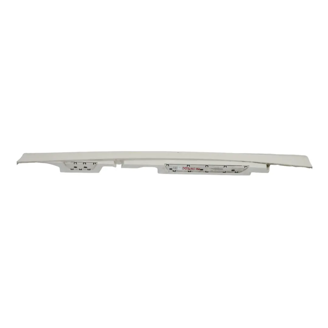 BMW 1 er E87 LCI Schwellerleiste Blende Schweller links Alpinweiss 3 - SKU 0036145-AW - Teilenummer 51770036145