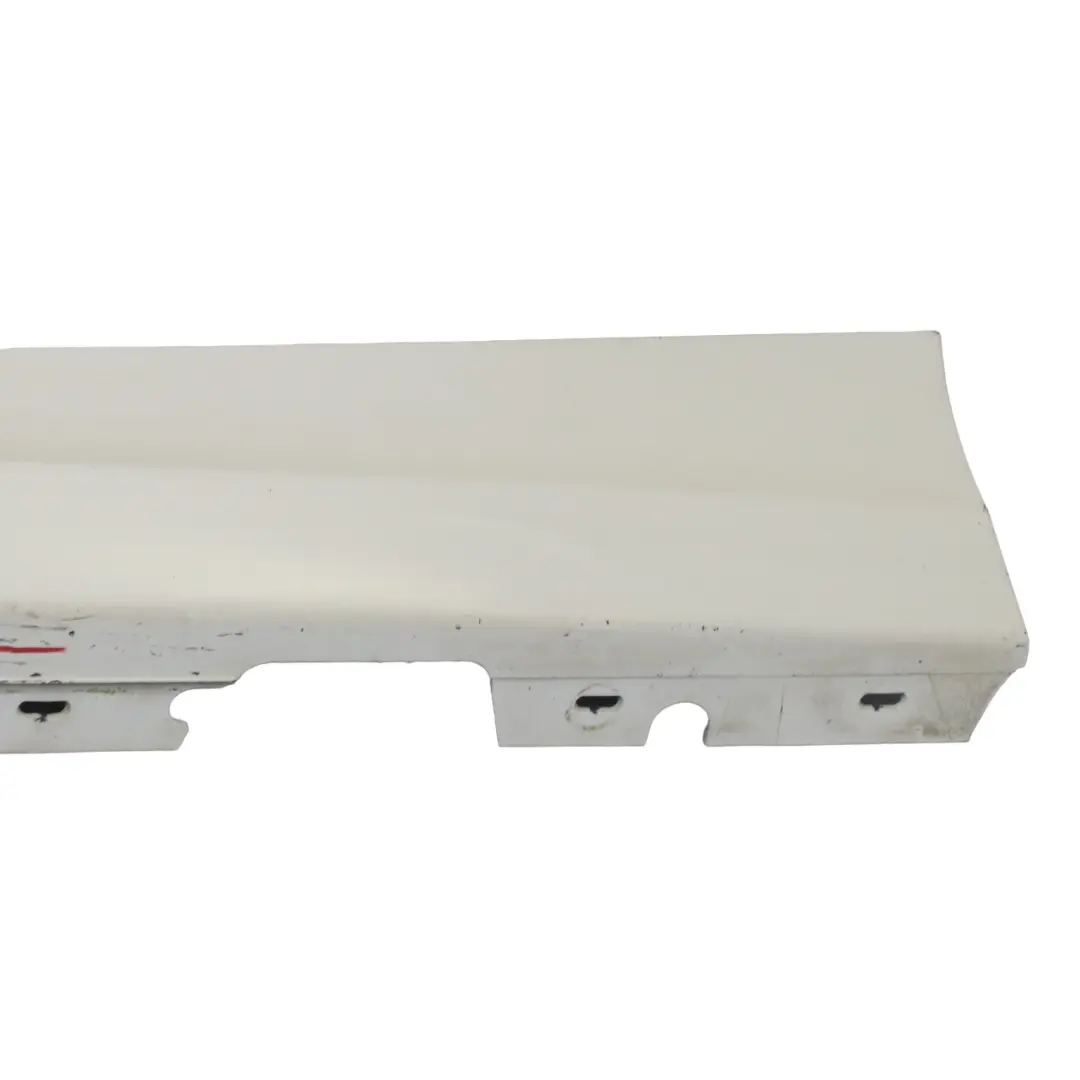 BMW E87 LCI Bas de Porte Couverture Seuil A Gauche Blanc des Alpes 3 - SKU 0036145-AW - Numéro de pièce 51770036145