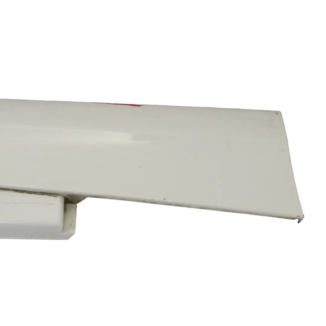 BMW E87 LCI Listello Portiera Apertura Gonna SX Bianco Alpino 3 - SKU 0036145-AW - Numero di parte 51770036145