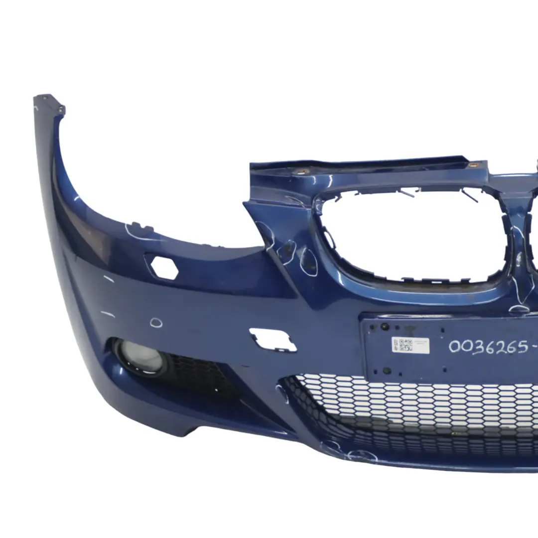 BMW E92 E93 M Sport Front Bumper Trim Panel Le Mans Blue Metallic - 381 - SKU 0036265-LMB - Part number 0036265