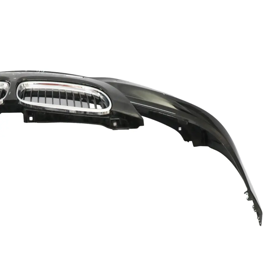 BMW E90 E91 LCI Complete Front Bumper Trim Panel Black Sapphire Metallic - 475 - SKU 0036837-BS2 - Part number 0036837