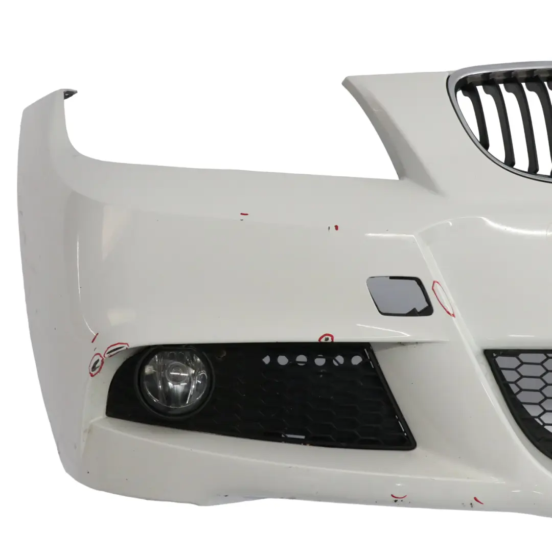  Front Bumper BMW E90 E91 LCI M Sport Complete Trim Panel Alpinweiss 3 - 300 - SKU 0037061-AW1 - Part number 0037061
