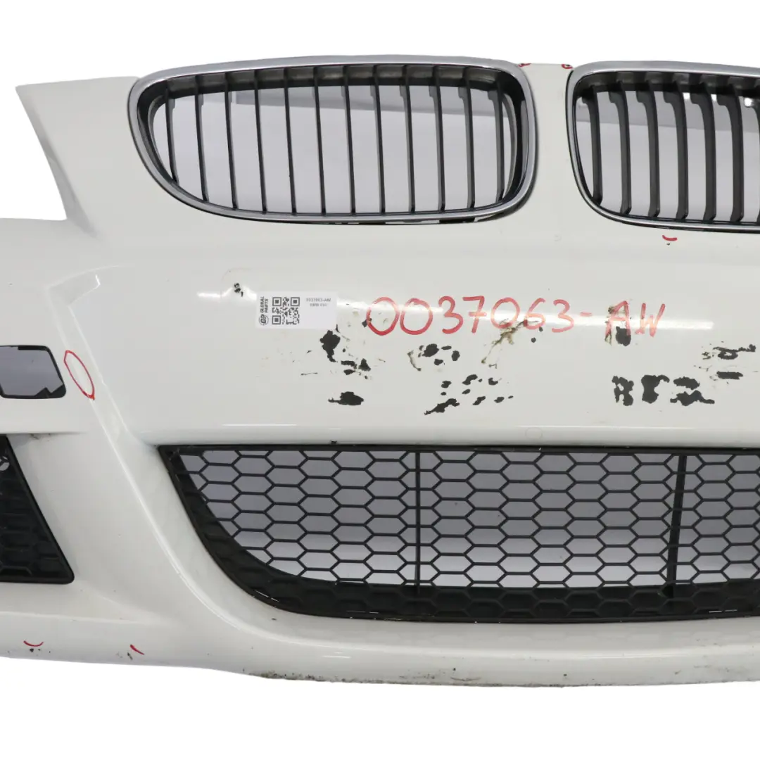  Front Bumper BMW E90 E91 LCI M Sport Complete Trim Panel Alpinweiss 3 - 300 - SKU 0037061-AW1 - Part number 0037061