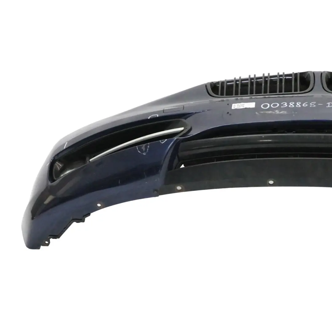BMW F20 F21 Bumper Front Trim Panel Covering Tiefseeblau Blue Metallic - A76 - SKU 0038868-DSB4 - Part number 0038868
