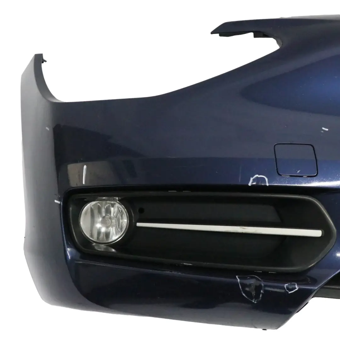 BMW F20 F21 Bumper Front Trim Panel Covering Tiefseeblau Blue Metallic - A76 - SKU 0038868-DSB4 - Part number 0038868