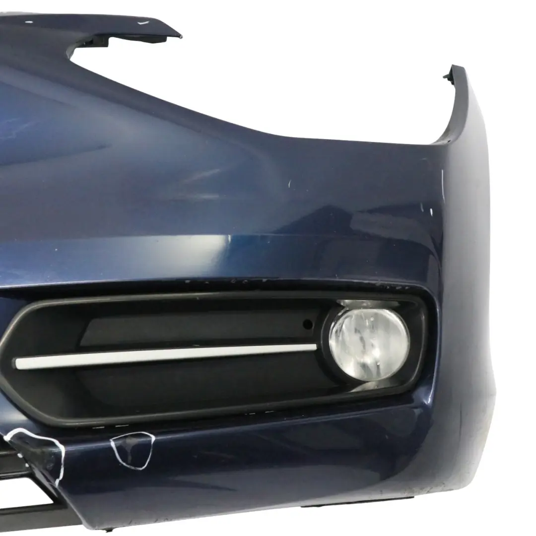 BMW F20 F21 Bumper Front Trim Panel Covering Tiefseeblau Blue Metallic - A76 - SKU 0038868-DSB4 - Part number 0038868