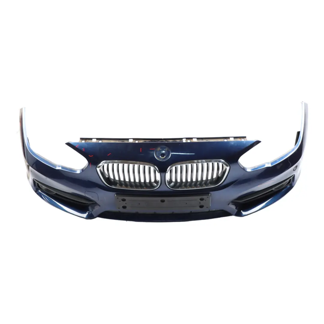 BMW F20 F21 Bumper Front Trim Panel Covering Mediterranean Blue Metallic - C10 - SKU 0038868-MED - Part number 0038868