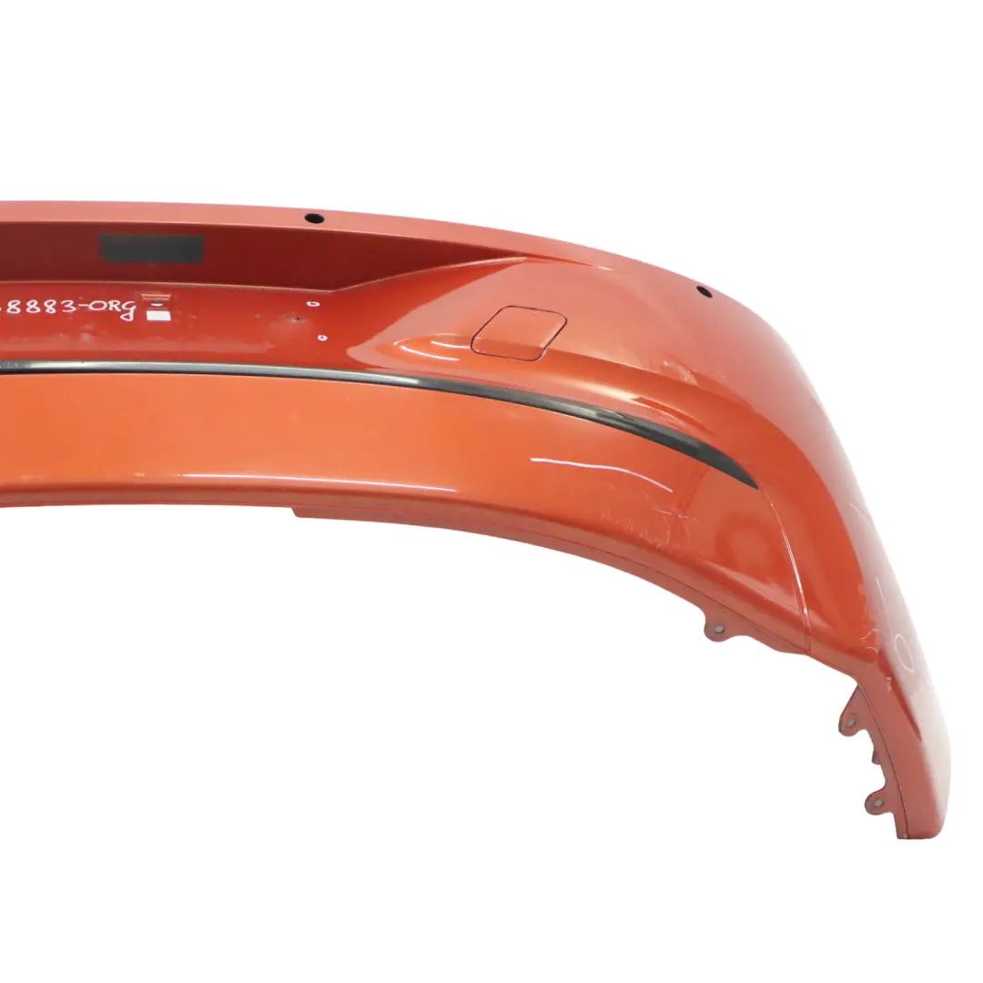 Bumper Rear Sport Line Trim Panel Valencia Orange Metallic - B24 to BMW F20 F21 with Part number 0038883 BMW F20 F21 Bumper Rear Sport Line Trim Panel Valencia Orange Metallic - B24 - SKU 0038883-ORG - Part number 0038883