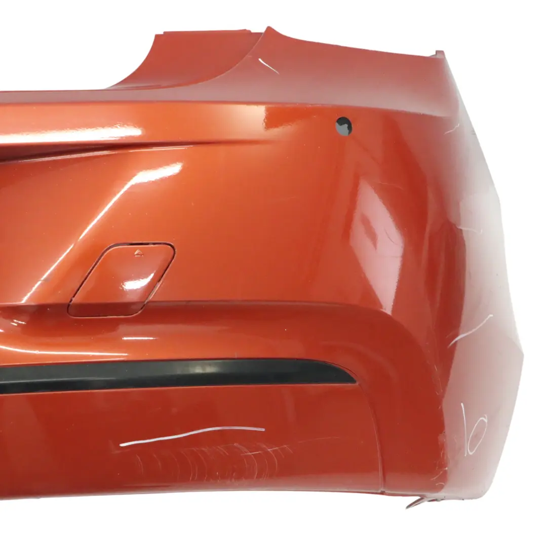 BMW F20 F21 Bumper Rear Sport Line Trim Panel Valencia Orange Metallic - B24 - SKU 0038883-ORG - Part number 0038883