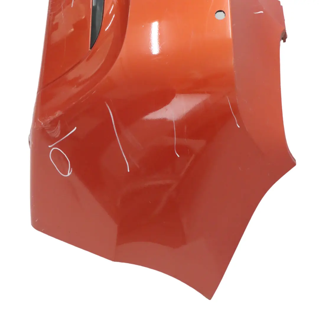 Bumper Rear Sport Line Trim Panel Valencia Orange Metallic - B24 to BMW F20 F21 with Part number 0038883 BMW F20 F21 Bumper Rear Sport Line Trim Panel Valencia Orange Metallic - B24 - SKU 0038883-ORG - Part number 0038883