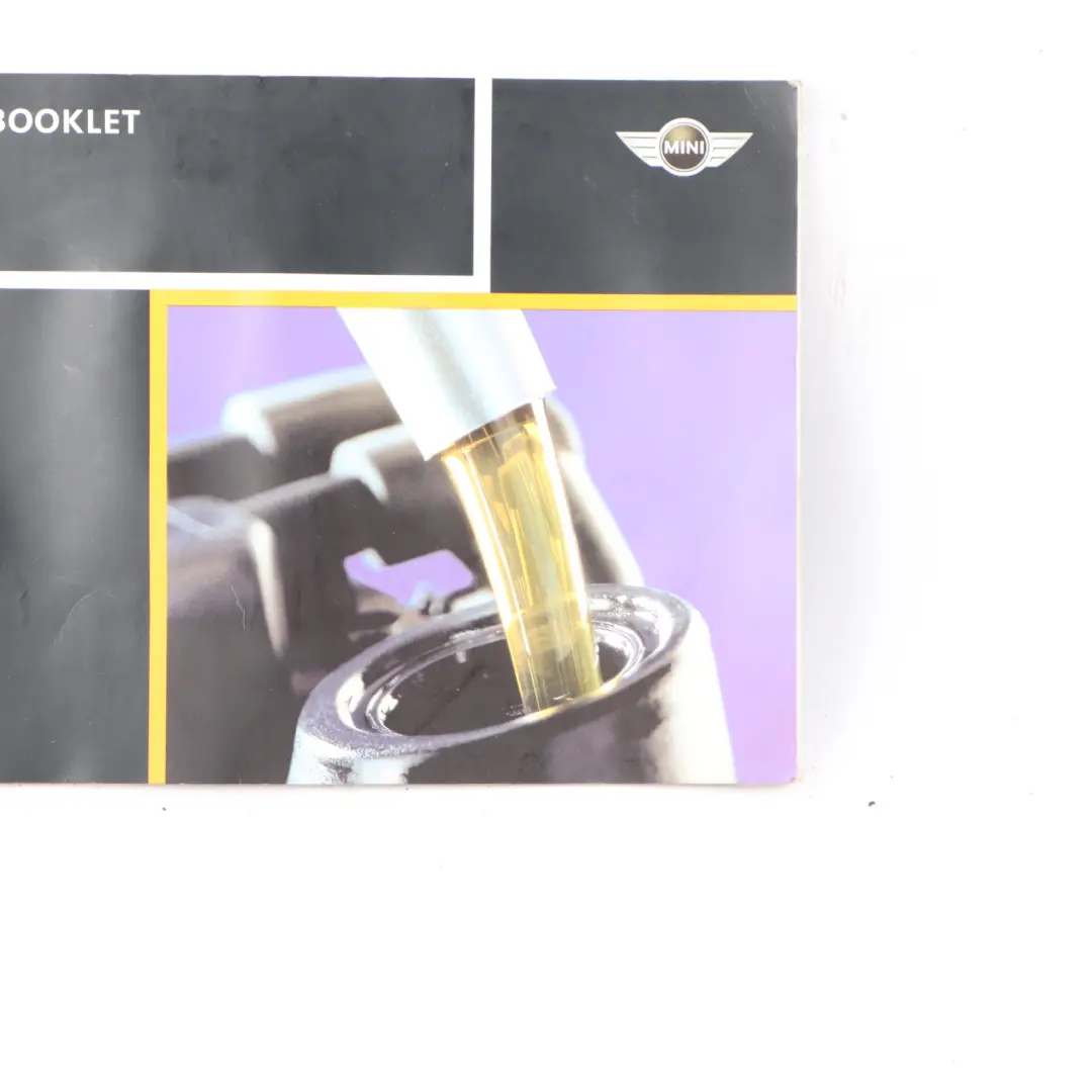 Service Booklet Book to Mini R50 R52 R53 with Part number 0157470 Mini R50 R52 R53 Service Booklet Book - SKU 0157470-1 - Part number 0157470