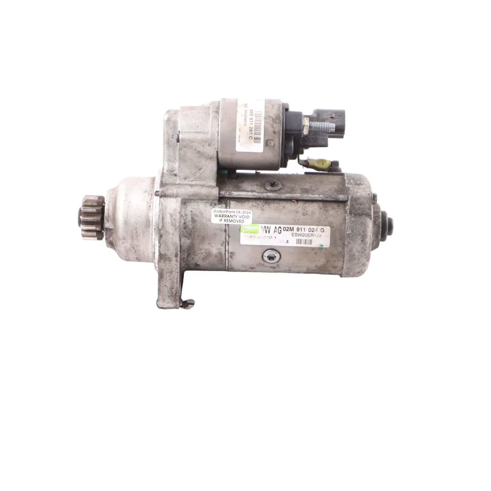 VW Golf Audi A3 8P 2.0 TDI Anlasser für Dieselmotor 02M911024G