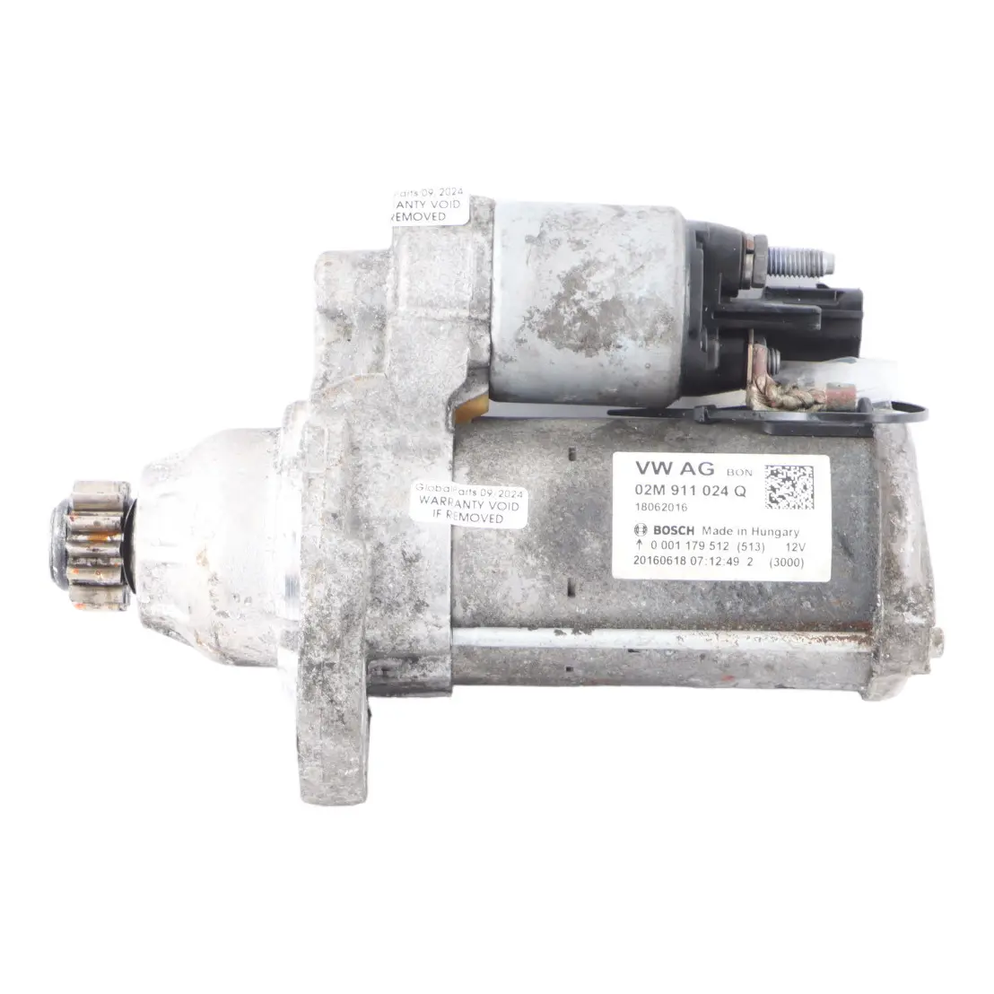 Motorino avviamento Volkswagen Golf VI Passat B6 Tiguan Motore Diesel 02M911024Q