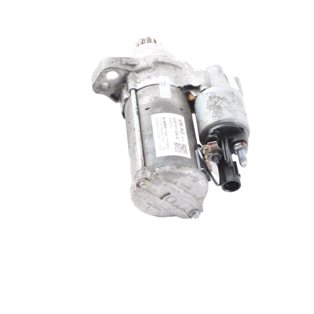 Motor de arranque Volkswagen Golf VI Passat B6 Tiguan Motor diesel - SKU 02M911024Q - Número de pieza 02M911024Q
