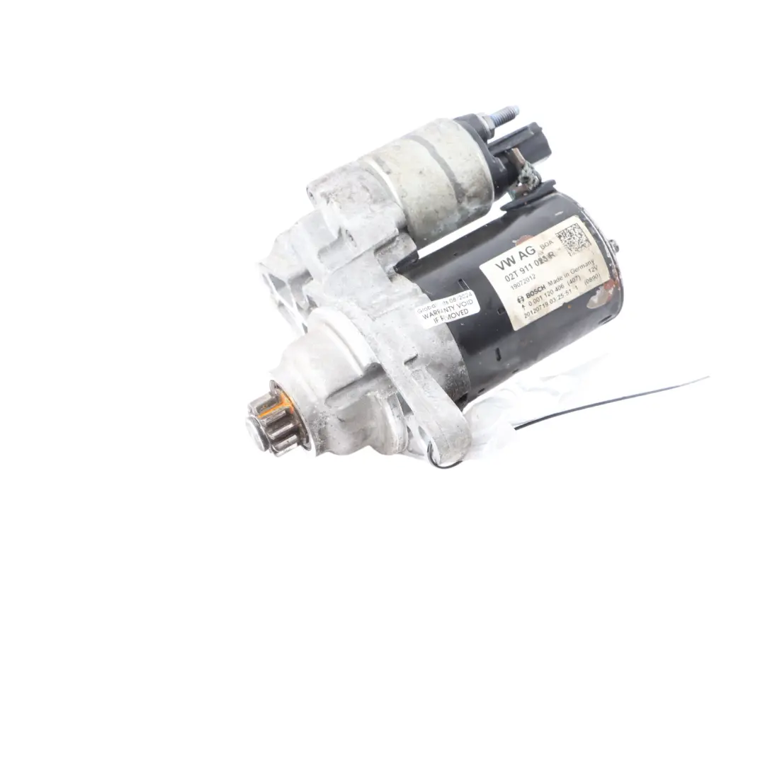 Mk4 Motorino Avviamento Bosch 1.2 Benzina CGPB per VW Polo 6R Seat Ibiza con numero di parte 02T911023R VW Polo 6R Seat Ibiza Mk4 Motorino Avviamento Bosch 1.2 Benzina CGPB - SKU 02T911023R - Numero di parte 02T911023R