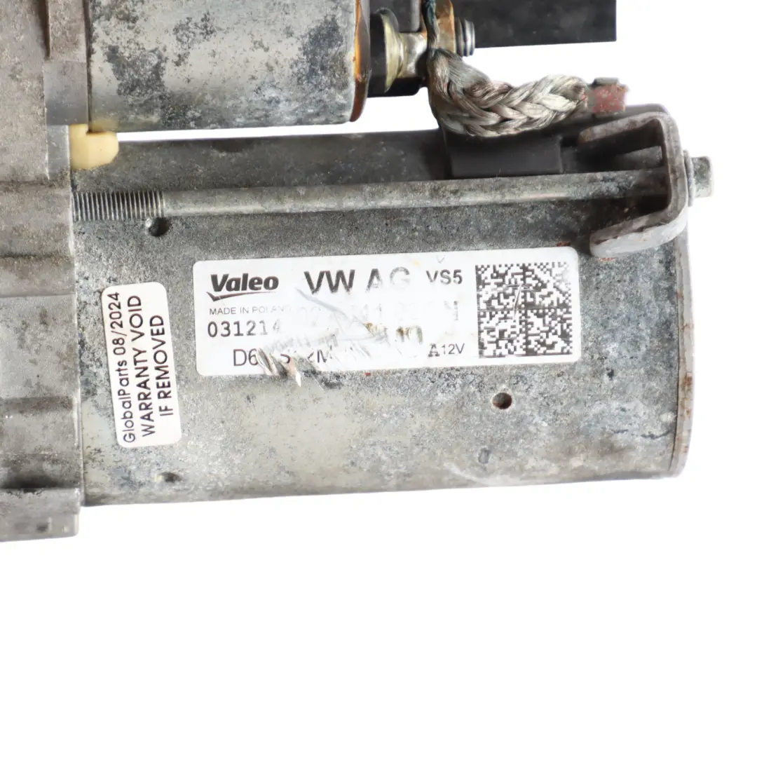 Seat Ibiza 6J VW Volkswagen 6R 1.2 1.6 Petrol Engine Starter Motor - SKU 02T911024N - Part number 02T911024N