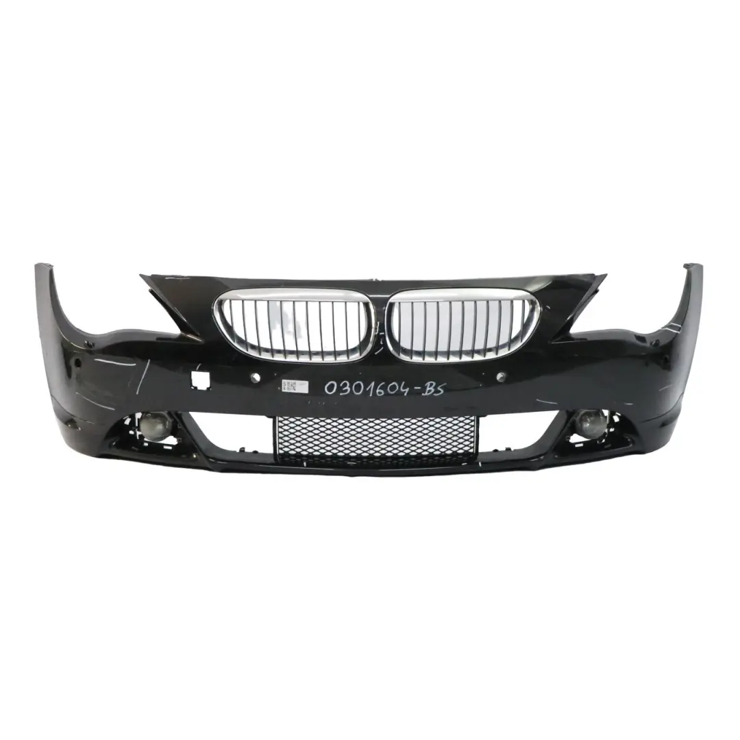 Front Bumper Trim Panel Covering Black Sapphire Metallic - 475 to BMW E63 E64 with Part number 0301604 BMW E63 E64 Front Bumper Trim Panel Covering Black Sapphire Metallic - 475 - SKU 0301604-BS - Part number 0301604