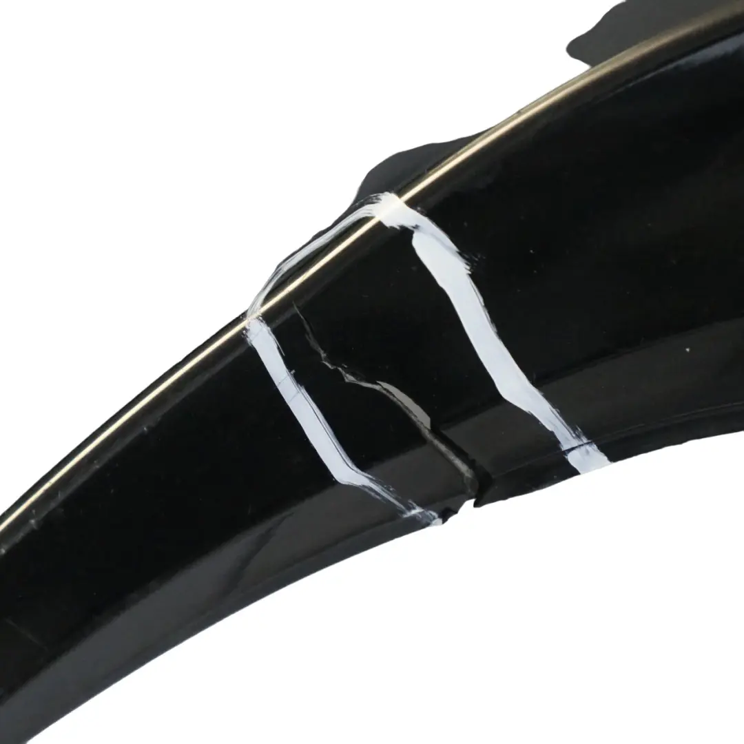 BMW E63 E64 Front Bumper Trim Panel Covering Black Sapphire Metallic - 475 - SKU 0301604-BS - Part number 0301604