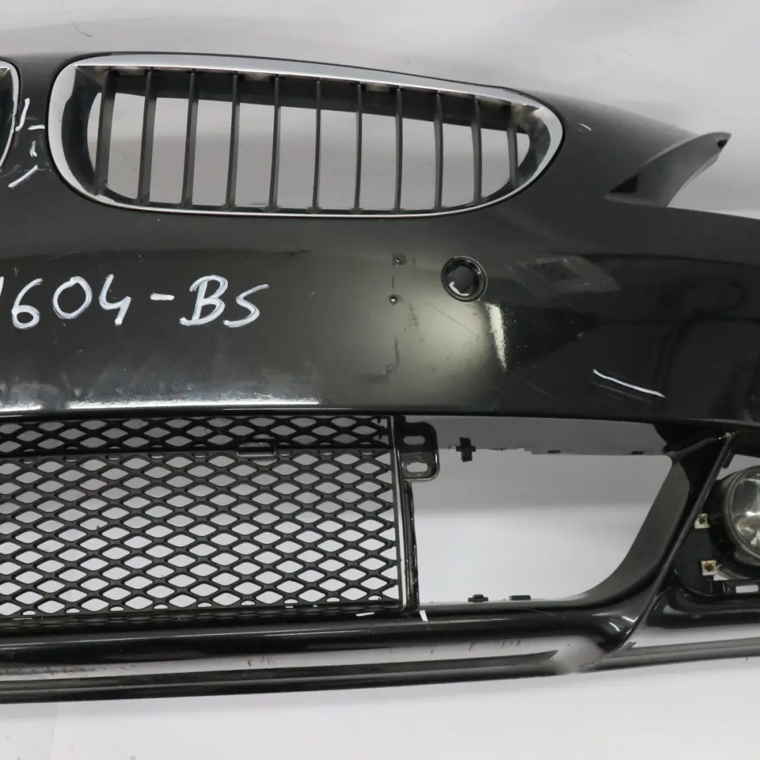 BMW E63 E64 Front Bumper Trim Panel Covering Black Sapphire Metallic - 475 - SKU 0301604-BS - Part number 0301604