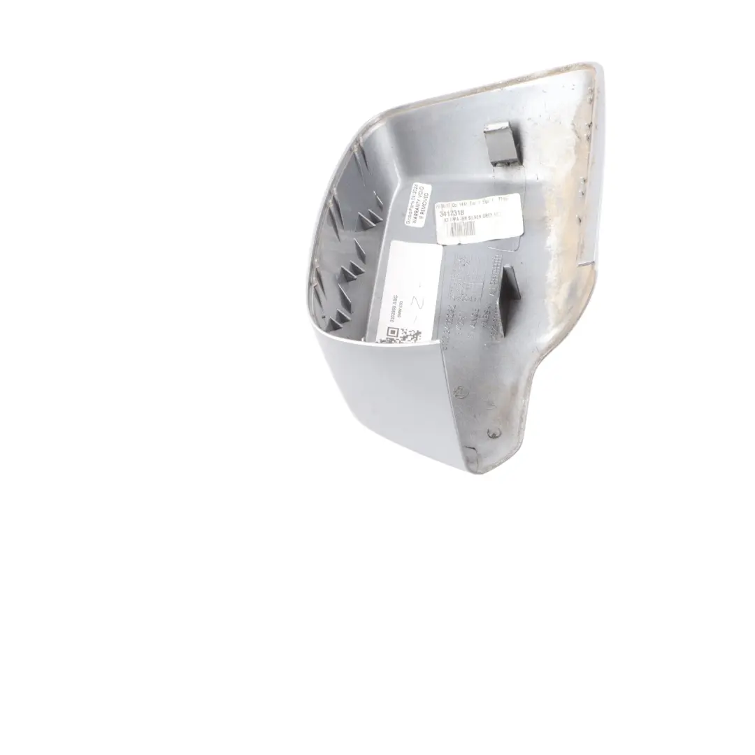 BMW X3 E83 Tapa Espejo Retrovisor Derecho Carcasa Gris Plata A08 - SKU 0302960-SBG - Número de pieza 0302960