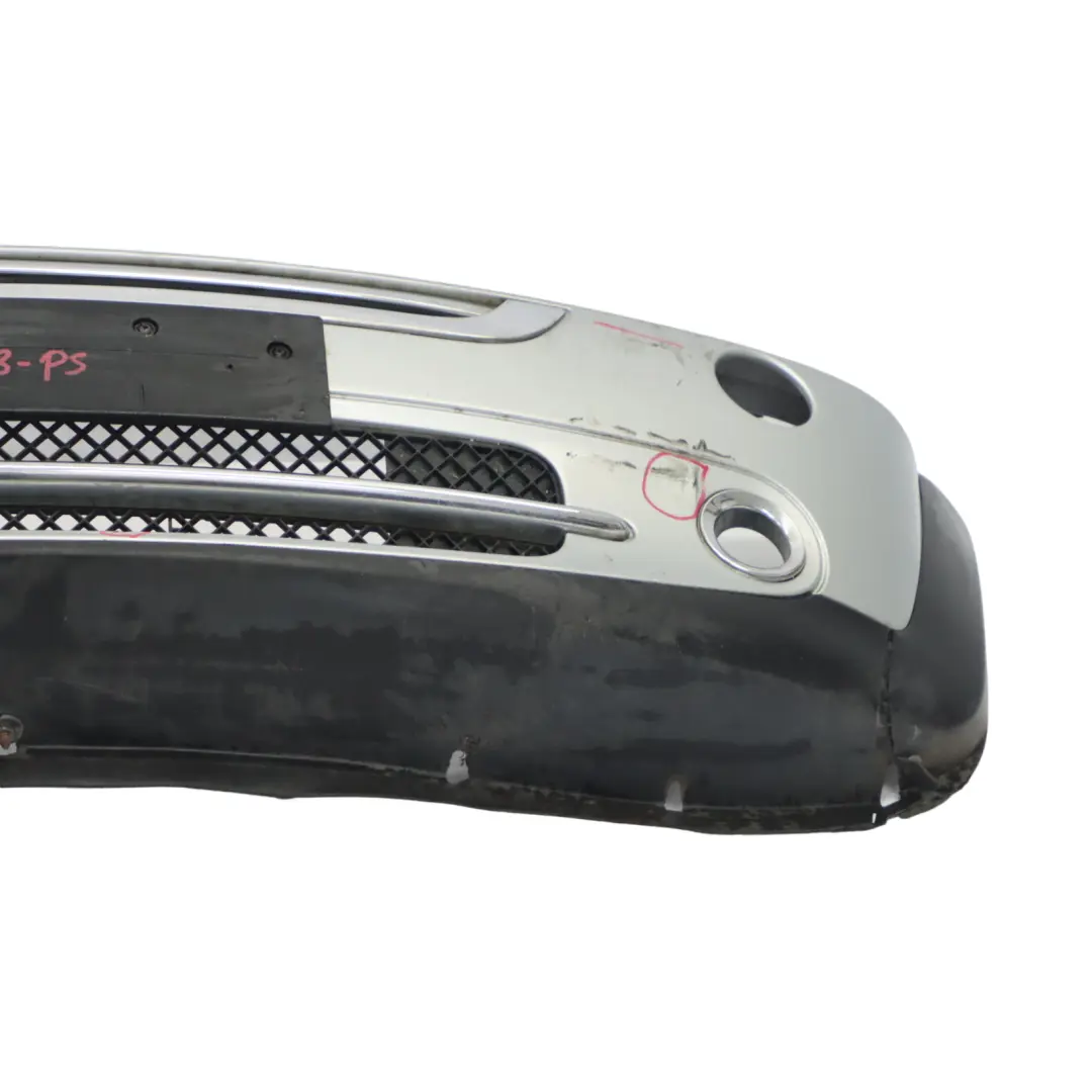 Mini Cooper Cabrio R50 R52 Complete Front Bumper Panel Pure Silver - 900 - SKU 0308998-PS - Part number 0308998