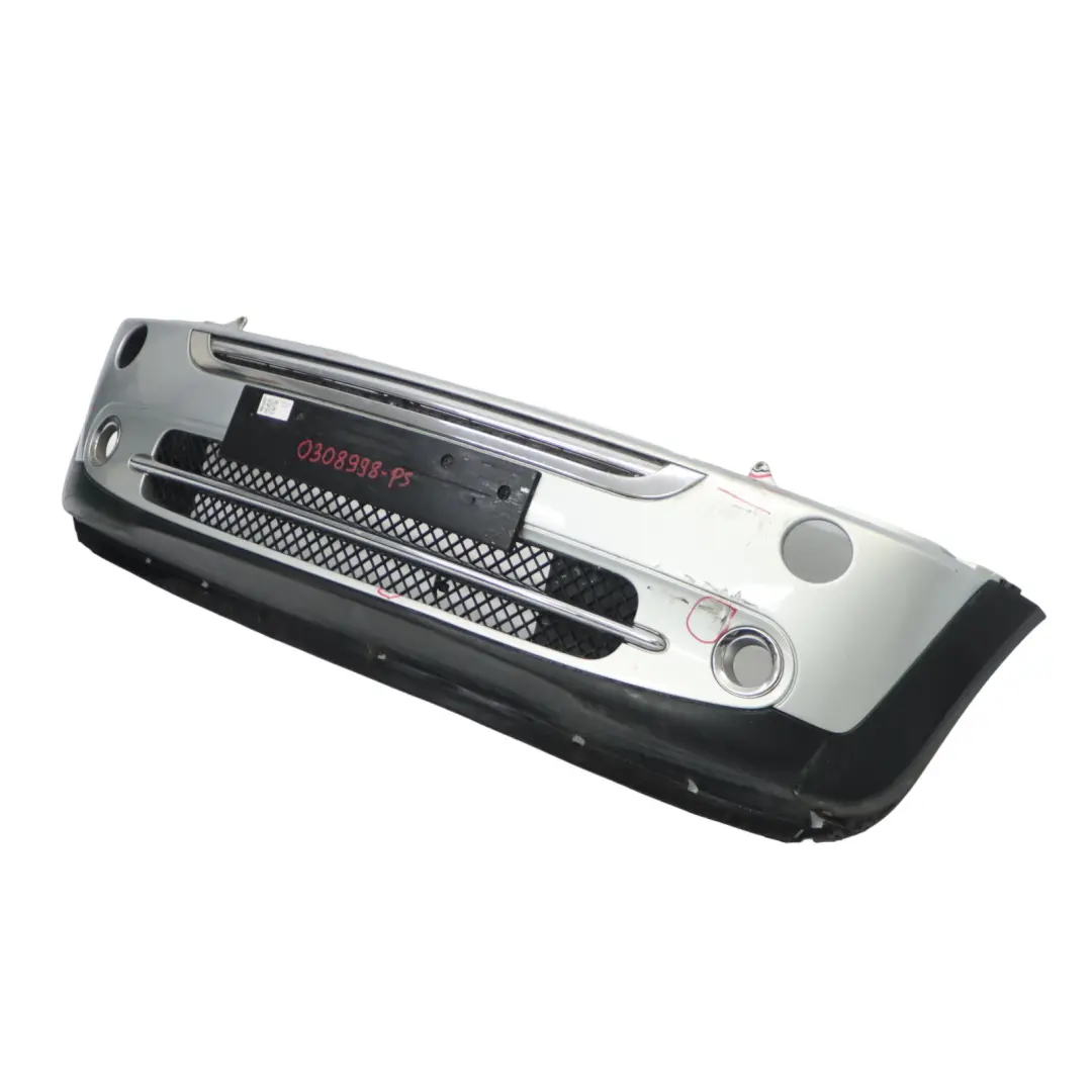 Mini R50 R52 Cooper Cabriolet Choc-Receveur Avant Pure Silver Argent - 900 - SKU 0308998-PS - Numéro de pièce 0308998