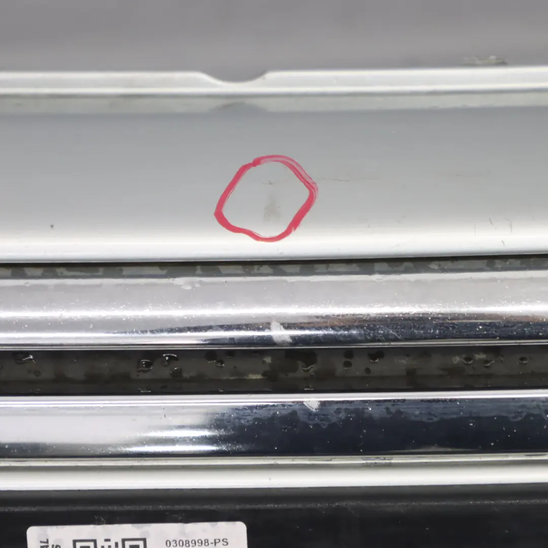 Complete Front Bumper Panel Pure Silver - 900 to Mini Cooper Cabrio R50 R52 with Part number 0308998 Mini Cooper Cabrio R50 R52 Complete Front Bumper Panel Pure Silver - 900 - SKU 0308998-PS - Part number 0308998