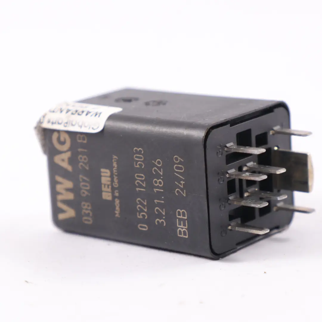 Glow Plug Relay Unit Control Module Audi A6 C6 2.0 TDI - SKU 038907281B - Part number 038907281B