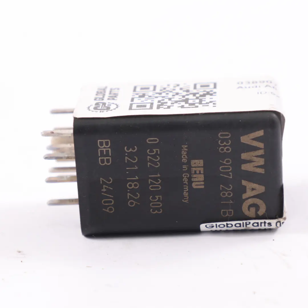 Glow Plug Relay Unit Control Module Audi A6 C6 2.0 TDI - SKU 038907281B - Part number 038907281B