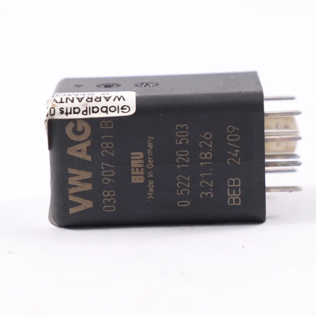 Glow Plug Relay Unit Control Module Audi A6 C6 2.0 TDI - SKU 038907281B - Part number 038907281B