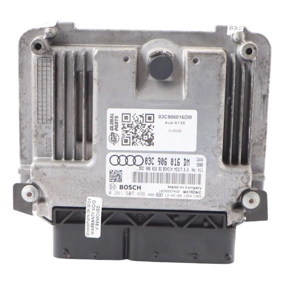 CAXA 122hp ECU Engine Control Unit Automatic to Audi A1 8X 1.4 TSI with Part number 03C906016DM Audi A1 8X 1.4 TSI CAXA 122hp ECU Engine Control Unit Automatic - SKU 03C906016DM - Part number 03C906016DM