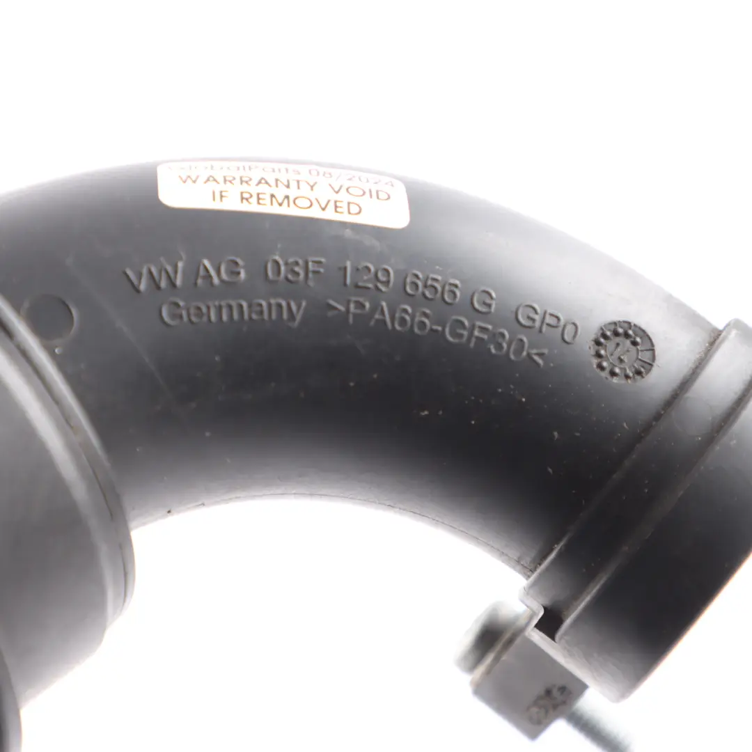 6J Przewód Rura Powietrza Turbosprężarki Benzyna do Seat Ibiza o numerze 03F129656G Seat Ibiza 6J Przewód Rura Powietrza Turbosprężarki Benzyna - SKU 03F129656G - Numer Części 03F129656G